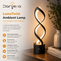 Elarvexa™ LumoTwist Sculptural Ambient Lamp